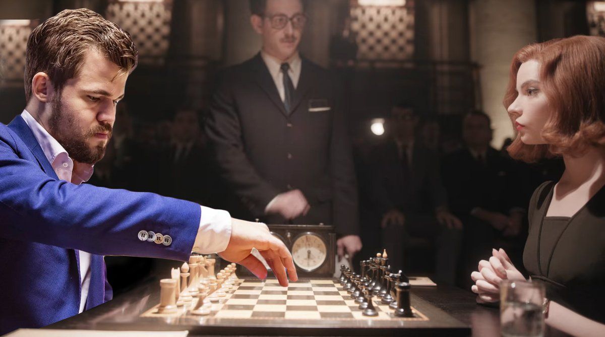 Magnus Carlsen on The Queens Gambit
